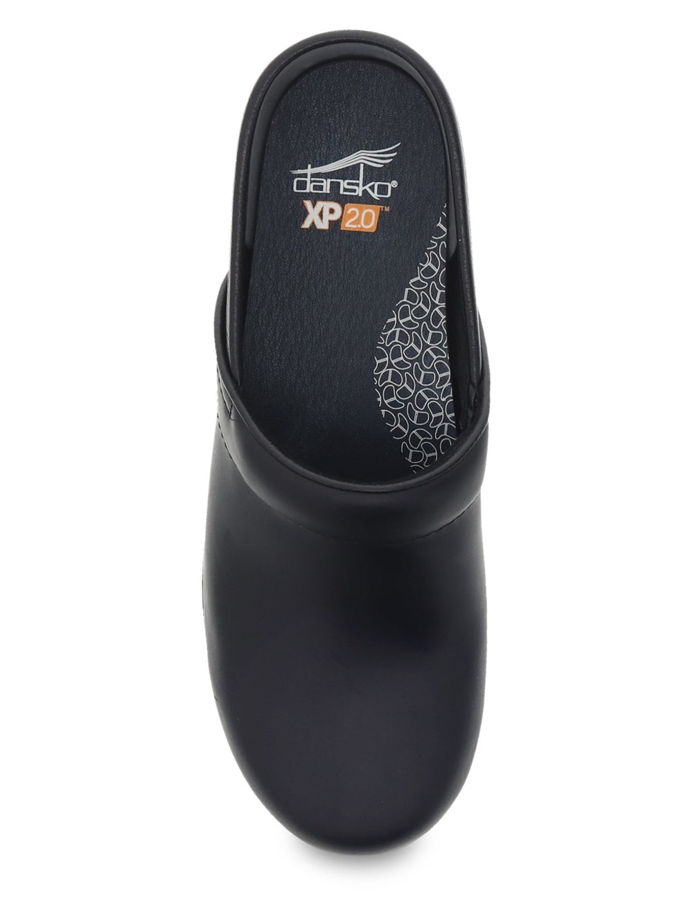 Dansko Black XP 2.0 Leather Slip-On Clog